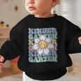 Groovy Kindergarten Back To School First Day Of Kindergarten Graphic Toddler Sweatshirt