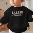 Groovy Parent Educator Back To School Graphic Toddler Sweatshirt Groovy Parent Educator Back To School Graphic Toddler Sweatshirt