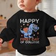 Happy First Day Of CollegeRex Dinosaur Back To School Graphic Toddler Sweatshirt Happy First Day Of CollegeRex Dinosaur Back To School Graphic Toddler Sweatshirt