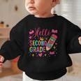 Hello Second Grade Colorful Pencil Tie Dye Back To School Graphic Toddler Sweatshirt Hello Second Grade Colorful Pencil Tie Dye Back To School Graphic Toddler Sweatshirt
