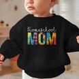Homeschool Mom Tie Dye Back To School Day For Women For Work Graphic Toddler Sweatshirt
