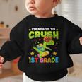 I'm Ready To Crush 1st Grade Dinosaurs Back To School Kids Graphic Toddler Sweatshirt