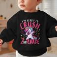 I'm Ready To Crush 2nd Grade Dabbing Unicorn Back To School Graphic Toddler Sweatshirt I'm Ready To Crush 2nd Grade Dabbing Unicorn Back To School Graphic Toddler Sweatshirt