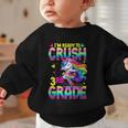 I'm Ready To Crush 3rd Grade Back To School Dancing Unicorn Graphic Toddler Sweatshirt