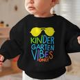 Kindergarten Vibes Only Glow Sunglasses Back To School Graphic Toddler Sweatshirt