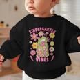 Kindergarten Vibes Groovy Kindergarten Back To School Frog Graphic Toddler Sweatshirt Kindergarten Vibes Groovy Kindergarten Back To School Frog Graphic Toddler Sweatshirt