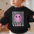 Kindergarten Vibes Groovy Back To School Kinder Girls Kids Graphic Toddler Sweatshirt Kindergarten Vibes Groovy Back To School Kinder Girls Kids Graphic Toddler Sweatshirt