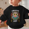 Librarian Lady Library Cute Owl Back To School Women Girls Graphic Toddler Sweatshirt Librarian Lady Library Cute Owl Back To School Women Girls Graphic Toddler Sweatshirt