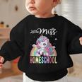 Little Miss Homeschool Back To School Girls Homeschool Graphic Toddler Sweatshirt