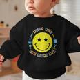 Living That 10th Grade Life Fun Back To School Supply Smile Graphic Toddler Sweatshirt