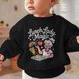Lunch Lady Magic Cafeteria Worker Back To School Women Girls Graphic Toddler Sweatshirt