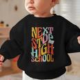 Middle School Gradution Back To School Next Stop High School Graphic Toddler Sweatshirt