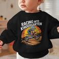 Motocross Back To School Dirt Bike Racing Into Kindergarten Graphic Toddler Sweatshirt