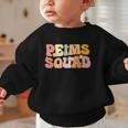 PEIMS Squad Groovy Back To School Women Appreciation Graphic Toddler Sweatshirt PEIMS Squad Groovy Back To School Women Appreciation Graphic Toddler Sweatshirt