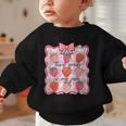 Preppy Back To School 3rd Grade Is My Jam Strawberry Bow Graphic Toddler Sweatshirt Preppy Back To School 3rd Grade Is My Jam Strawberry Bow Graphic Toddler Sweatshirt