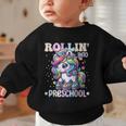 Preschool Back To School First Day Girls PreK Rollin Unicorn Graphic Toddler Sweatshirt Preschool Back To School First Day Girls PreK Rollin Unicorn Graphic Toddler Sweatshirt