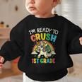 Ready For 1st Grade Unicorn First Day Back To School Student Graphic Toddler Sweatshirt Ready For 1st Grade Unicorn First Day Back To School Student Graphic Toddler Sweatshirt