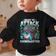 Ready To Attack Kindergarten Pirate Shark Back To School Graphic Toddler Sweatshirt Ready To Attack Kindergarten Pirate Shark Back To School Graphic Toddler Sweatshirt