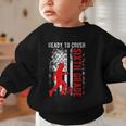 Ready To Crush Sixth Grade Soccer USA Flag Back To School Graphic Toddler Sweatshirt Ready To Crush Sixth Grade Soccer USA Flag Back To School Graphic Toddler Sweatshirt