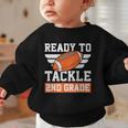 Ready To Tackle 2nd Grade Back To School Kids Football Graphic Toddler Sweatshirt