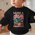 Retro Labor And Delivery Nurse Back To School Men Women Graphic Toddler Sweatshirt