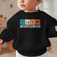 Retro Play Is Learning Back To School First Day Of School Graphic Toddler Sweatshirt