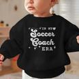 Retro In My Soccer Coach Era Back To School Graphic Toddler Sweatshirt