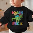 Roaring Into Pre-K Preschool Dinosaur Back To School Graphic Toddler Sweatshirt