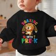 Roaring Into Pre-Kindergarten Lion Pre K Back To School Graphic Toddler Sweatshirt Roaring Into Pre-Kindergarten Lion Pre K Back To School Graphic Toddler Sweatshirt