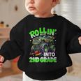 Rollin' Into 2nd Grade Monster Truck Back To School Boys Graphic Toddler Sweatshirt Rollin' Into 2nd Grade Monster Truck Back To School Boys Graphic Toddler Sweatshirt