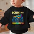 Rollin' Into Kindergarten Monster Car Back To School Boys Graphic Toddler Sweatshirt Rollin' Into Kindergarten Monster Car Back To School Boys Graphic Toddler Sweatshirt