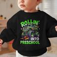 Rollin' Into Preschool Monster Truck Back To School Boys Graphic Toddler Sweatshirt