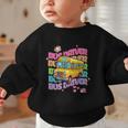 School Bus Driver Groovy Retro Back To School Graphic Toddler Sweatshirt