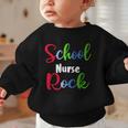 School Nurse Rock Back To School -Funny Nurses School Graphic Toddler Sweatshirt School Nurse Rock Back To School -Funny Nurses School Graphic Toddler Sweatshirt