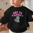 See Ya Soon Summer Cute Raccoon Back To School Kids Student Graphic Toddler Sweatshirt See Ya Soon Summer Cute Raccoon Back To School Kids Student Graphic Toddler Sweatshirt
