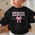 Senior 2027 Floral Pink Bow Back To School Class Of 2027 Graphic Toddler Sweatshirt Senior 2027 Floral Pink Bow Back To School Class Of 2027 Graphic Toddler Sweatshirt