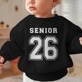 Senior 26 Class Of 2026 Front Back Grad Back To School Graphic Toddler Sweatshirt
