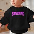 Sharks Back To School Spirit Pk Graphic Toddler Sweatshirt
