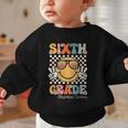 Sixth Grade Dream Team Smile Retro Back To School 6th Grade Graphic Toddler Sweatshirt