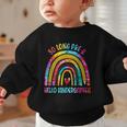 So Long Pre-K Hello Kindergarten Rainbow Back To School Graphic Toddler Sweatshirt