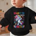 Student Back To School Math Squad Kids Girls Smarter Unicorn Graphic Toddler Sweatshirt