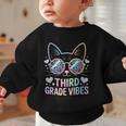 Third 3rd Grade Vibes Back To School Cute Cat Cute For Girls Graphic Toddler Sweatshirt Third 3rd Grade Vibes Back To School Cute Cat Cute For Girls Graphic Toddler Sweatshirt
