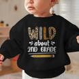 Women's Wild About 2nd Grade Kids Zoo Animal Lover Back To School Graphic Toddler Sweatshirt