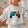 7th Grade Level Unlocked Back To School Gamer Boys Girls Graphic Toddler Sweatshirt