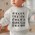 Biblical Alphabet Religious Christian Kids Back To School Graphic Toddler Sweatshirt