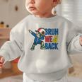 Bruh We Back To School Dabbing First Day Of School Graphic Toddler Sweatshirt