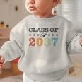 Class Of 2037 Grow With Me Back To School Graduation Graphic Toddler Sweatshirt Class Of 2037 Grow With Me Back To School Graduation Graphic Toddler Sweatshirt
