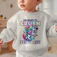 Crush 3rd Grade Girls Back To School Unicorn First Day Cute Graphic Toddler Sweatshirt Crush 3rd Grade Girls Back To School Unicorn First Day Cute Graphic Toddler Sweatshirt