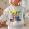 Crush Kindergarten Dabbing Unicorn Back To School Girls Performance Graphic Toddler Sweatshirt