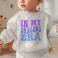 In My Dragons Era Back To School Spirit Game Retro Groovy Graphic Toddler Sweatshirt
